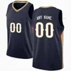 Gedrukt Custom DIY Design Basketbal Jerseys Customization Team Uniformen Print Personalized Letters Naam en nummer Mens Dames Kids Jeugd Nieuwe Orleans001