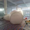 Customized inflatable bubble dome tent with bathroom and entry,glamping transparent sphere bubble hotel Family Camping Igloo Living Room