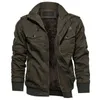 Winter Militär Baumwolljacke Männer Outwear Dicke Fleece Pilotjacken Männliche Luftwaffe Casual Cargo Jacke Thermal Windjacke Mantel Y1109