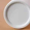 Niewydefiniowany biały wegetariański ceramiczny doniczkę sztuki wazony domowe dekoracje rzemiosło prezent ślubny Nordic Ins pokój tabeli wazon ozdoba 211215