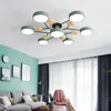 Lampada da soffitto a LED moderna e semplice, soggiorno, camera da letto, lampadario, sala da pranzo, studio, luci oscuranti per interni