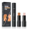 Yanqina Make -up Face Highlighter Stick Fundament Fundament Concealer Sticks Creme Highlight Reparatur Horizontale Seidenraupstift Nasenschatten Make5710214