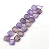 ametista/ametrina gemma naturale fai da te perline sciolte per gioielli che fanno filo 15 "intero