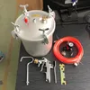 Professionell Spray Guns Tryck Bucket Barrel Imitation Marble Paint Gun 3.0mm Nozzle Airbrush Airless Painting Sprayer
