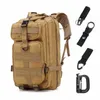 Plecak Tactical Plecak męski Trekking Traveling Wędkarstwo Camping Polowanie Torba sportowa Wojskowa Wojskowa 1000D Nylon Y0721