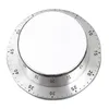 Kitchen Timers Stainless Steel Timer Body Mechanical Alarm Cooking Countdown Clock 60 Minutes Tool
