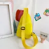 Cartoon Carrot Boys Girls Small Shoulder Messenger Bags Cute Fruit Baby Kids Purse Handbags Lovely Children's Nylon Chest Bag