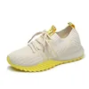 Couleur de course aux femmes blanches Chaussures respirantes noir rose vert jaune femme extérieur sport sneakers taille 55 s