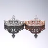 Crystal Crown Ring Rose Gold Dimmond 약혼 결혼 반지 밴드 여성 패션 보석 Will and Sandy