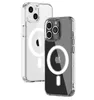 Magsoge transparent Clear acrylique magnétique amortisseur de téléphone pour l'iPhone 14 Pro Max 14Plus 13pro 12 11 XR 8G avec package de vente au détail Magsafe Charger Cover
