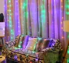 LED-Eiszapfen-Schnur-Weihnachtslichterkette im Freien für Zuhause, Hochzeit, Party, Vorhang, Gartendeko