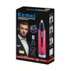 Kemei KM-6621 3 en 1 batterie nez et oreille hommes Trimer pour favoris coupe de cheveux rasoir de sourcils pour hommes et femmes 5760457