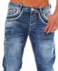 Rechte jeans mannen hoge taille jean lente zomer vriend streetwear losse cacuale ontwerper lange denim broek broek 210716
