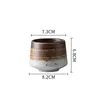 200ml Ceramic Cups Koffiekopje Nordic Style Handy Cup Simple Chinese Water Cup Creative Servies