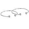 Fashion Stainless Steel Metal Expandable Bracelet Charm Jewelry Making Bracelets & Bangles Gifts Q0719