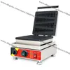 Waffle de lolly celgino de 2pcs de 220V de 110V 220V de 110V 22cm em um padeiro da máquina do fabricante da vara W / painel-bandeja