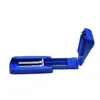 8mm small manual puller cigarette holder portable plastic double pipe