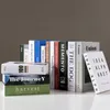 Home Furnishing Decorative Props Book Model Figurines Modern Club el Study Living Room Decorate Simulation Books For Pograph1032297