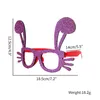 2022 lunettes de Pâques lapin de la lapin de la lapin de lapin de la lapin de la lapin de la lunette de décoration de la décoration de la fête de la fête pour enfants