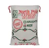 Santa Sack Bags Christmas Decoratie Linnen Trekkoord Doek Tas Geschenk Pouch 15 stijlen SN2901