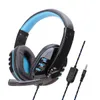 Wired Gaming Headphones Gamer Headset med mikrofon för dator Laptop PS4 Mobiltelefon