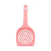 Kattenbenodigdheden Plastic Kinderleer Huisdierverzorging Zand Afval Scooper Shovel Hollow Cleaning Tool Hollow Style Lichtgewicht Duurzaam Gemakkelijk schoon te maken