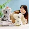 Big Soft Koalas Bear Plush Toys Adventure Koala Doll Kawaii Simulation Mother Kids Koalas Birthday Christmas Gift For Kids Baby