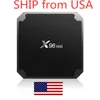 nave dagli stati uniti X96 mini tv box 4k h.265 2.4ghz wifi amlogic s905w 2gb ram 16gb rom android 7.1 os