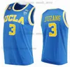 NCAA UCLA Bruins College Basketball Jerseys 10 Tyger Campbell 13 Jake Kyman 23 Peyton Watson 14 Kenneth Nwuba 4 Will McClendon 43 Russell Stong 15 Myles Johnson