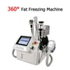 Fat Freezing Cryo Slimming Machine 4 In 1 Lipolaser Diode Ultrasonic 40K Cavitation Multipolar RF Beauty Equipment