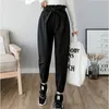 Women pants spring summer fashion female high waist solid loose harem pant pencil trousers casual cargo streetwear 210423