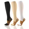 Men's Socks 2022 Material Anti-Odor Sport Knee High Solid Copper Compression