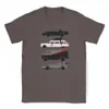 The Car's Star Ritorno al futuro T-Shirt Time Machine T Uomo Maglietta maschile Abbigliamento Oversize Tee Cotton 210629