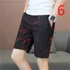 Summer Splash Bläck Graffiti Starry Fireworks Loose Mäns Casual Five Points Shorts 210420