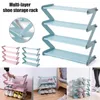 Clothing & Wardrobe Storage Shoe Rack Non Woven Stainless Steel Foldable Save Space Multi Layer Assembled Holder SNO88