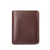 Plånböcker D 100% Cowhide Short Retro Men 2021 Brand Designer Vintage Style Men's Purses High Quality Man Card280e