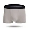 Mens Underkläder Boxers Trunk Coton Innerwear Underkläder Undervara Lättare Underbyxor Man Ren män Tränar Bomull Solid Shorts H1214