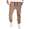 Męska Moda Dorywczo Jogger Spodnie Pracy Dres Sznurek Kieszenie Drop Crotch Baggy Spodnie Streetwear Harem Spodnie Spodnie Y0811