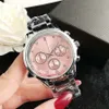 Brand Watches Women Men Unisex Style Metal Steel Band Quartz With Luxury Logo Wrist Watch BOS 26