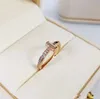Модный дизайнер Real 925 Band кольца Bague для леди женщины вечеринка свадебные влюбленные подарок обручальные украшения с коробкой