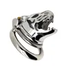 Cockrings Male Chastity Devices with Anti loop Animal Tiger head Stainless Steel cock Cage For Men sex toys adult products penis ring 1123