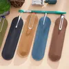 Genuine Leather Fountain Pens Case Holder Pouch Pencil Bag Protective Sleeve Cover for Ballpoint Stylus Touch Pen KDJK2104