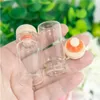 8ml Glass Bottles Pendants With Cork Wood Stopper Wedding Gift Jars Vials Diy Decoration Craft 100pcshigh qty