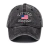 Black Grey Hat Let's Go Brandon Berretto da baseball Cap Forniture per feste FJB Trump Supporter Rally Parade Cappelli di cotone Stampa Daddy Caps