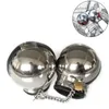 Alternative Sex Toys Refined Metal Stainless Steel Ball BDSM Bondage Restraints Handcuffs Fetish Slave Sex Tied For Women Men Y2002399421