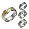 patterned wedding rings