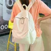 Female HOCODO Backpack Fashion Women School Bag For Teenager Girls Anti Theft Laptop Shoulder Bags Solid Color Travel 202211