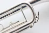 Professional YTR-4335GS Trumpet Instruments All Silver Plated Carved B Flat Brass Trompeta Musical Instrument Bb Trompette Made in Japan