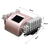 Salong Använd fettreduktion Slantmaskin LIPOLASER 650NM DIOD LASER Profesional Cavitation Fat Borttagning RF Skin åtdragningsmaskiner