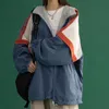 Women's jackets wear both sides in spring and autumn 2022 new Korean loose jacket women's thin all-match Japanese bf wind outwear